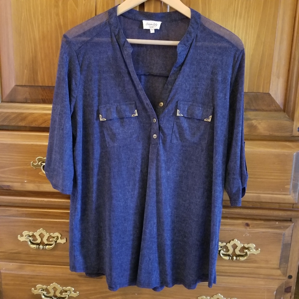 Sheer tunic